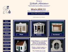 Tablet Screenshot of goliathminiatures.com